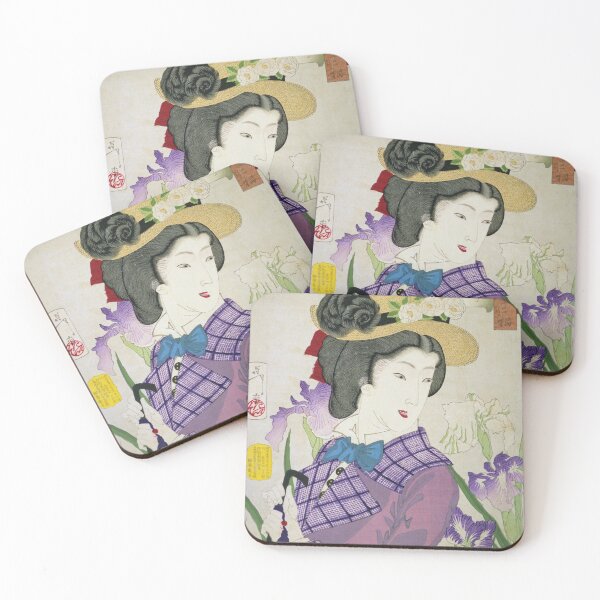 Item preview, Tsukioka Yoshitoshi - Thirty-Two Aspects of Customs: Eager for a Stroll designed and sold by store-wasabi.