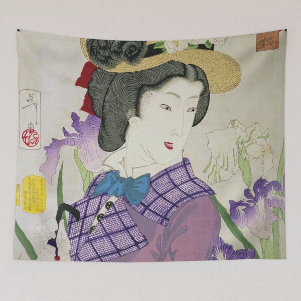 Item preview, Tsukioka Yoshitoshi - Thirty-Two Aspects of Customs: Eager for a Stroll designed and sold by store-wasabi.