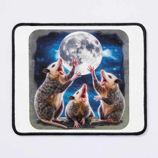 Item preview, Opossums Screaming At The Moon designed and sold by Angry Swan Designs.