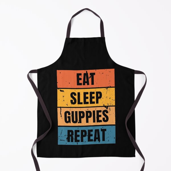 Item preview, Eat Sleep Guppies Repeat - Funny Guppy Lover designed and sold by FarmOfCuties.