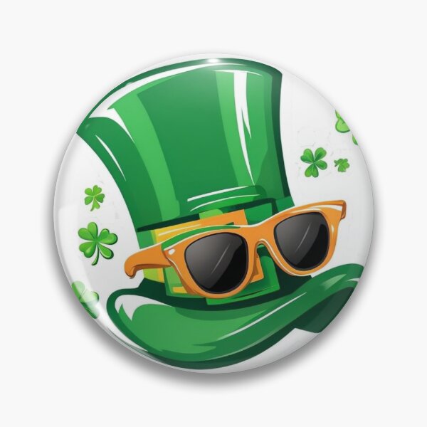 Item preview, Funny Leprechaun Hat with Sunglasses  Premium Cool Trendy Best Gift designed and sold by Imaginarium of Chaos falcon88 .