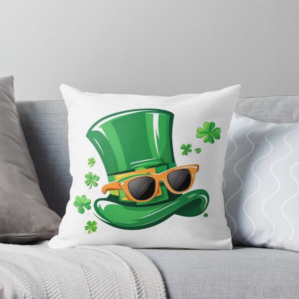 Item preview, Funny Leprechaun Hat with Sunglasses  Premium Cool Trendy Best Gift designed and sold by Imaginarium of Chaos falcon88 .