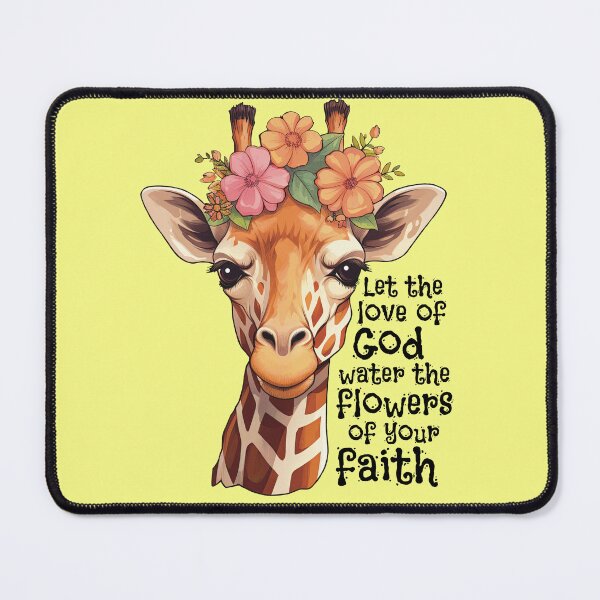 Item preview, Let The Love Of God Water The Flowers Of Your Faith Christian Quote designed and sold by RockFireMerch.