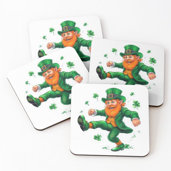 Item preview, Dancing Leprechaun with Green Shoes  Premium Cool Trendy Best Gift designed and sold by Imaginarium of Chaos falcon88 .