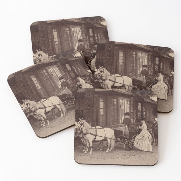 Item preview, Mrs. and Miss Lyall, Shimla, 1887. Raja Deen Dayal (Indian, 1844–1905). Albumen print designed and sold by Vintage Designs +.