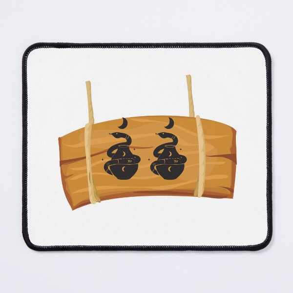 Item preview, Mystic Serpent Ema Plaque designed and sold by KA-Design-Art.