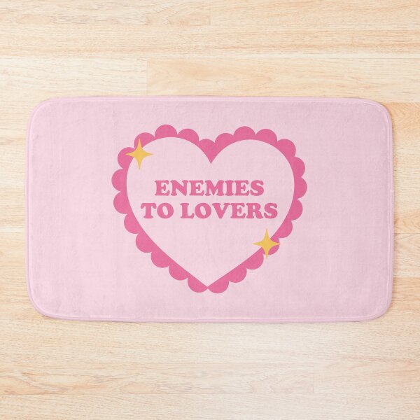 Item preview, enemies to lovers pink heart designed and sold by catdiasart.