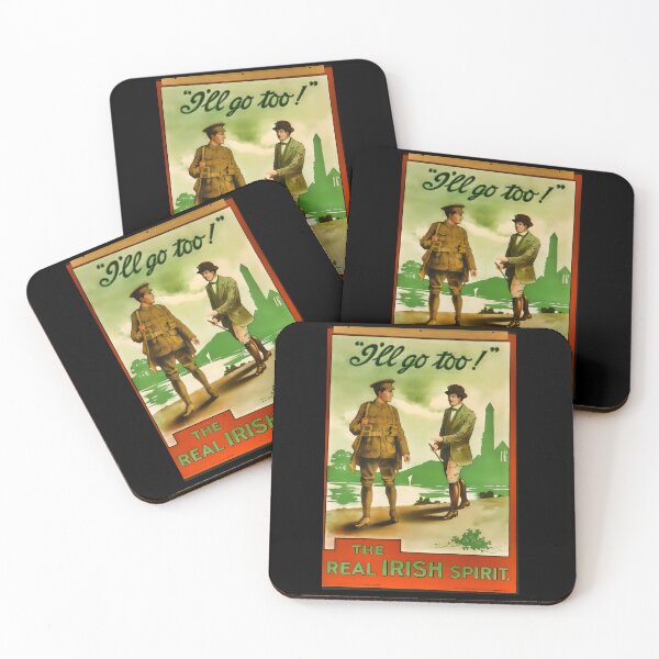 Item preview, The Real Irish Spirit I'll Go Too, Ireland Recruiting in Ireland, [1915] designed and sold by OliDesigns.