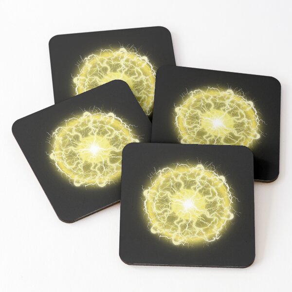 Item preview, Yellow Lightning Sphere designed and sold by ElementalsJL.