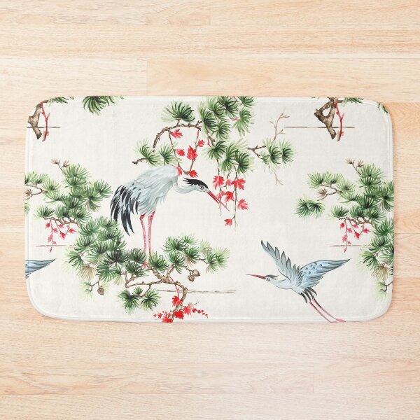 Item preview, Japanese Cranes And Conifers designed and sold by LuciaS.