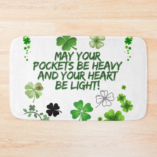 Item preview, May Your Pockets Be Heavy & Your Heart Be Light - Irish Blessing designed and sold by World-Shop25.