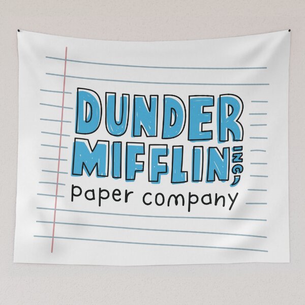 Item preview, Dunder Mifflin Paper Company Logo designed and sold by blumerdesign.