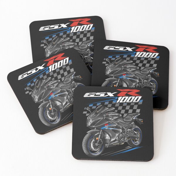 Artikelvorschau, Suzuki GSXR1000 2017 (Metallic Mattschwarz) für Motorradfahrer entworfen und verkauft von MotoApparelHub.