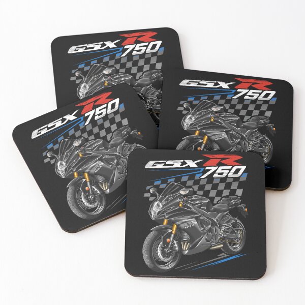 Item preview, Suzuki GSXR 750 2013 (Glass Sparkle Black & Metallic Thunder Gray) for Motorcycle Riders designed and sold by MotoApparelHub.