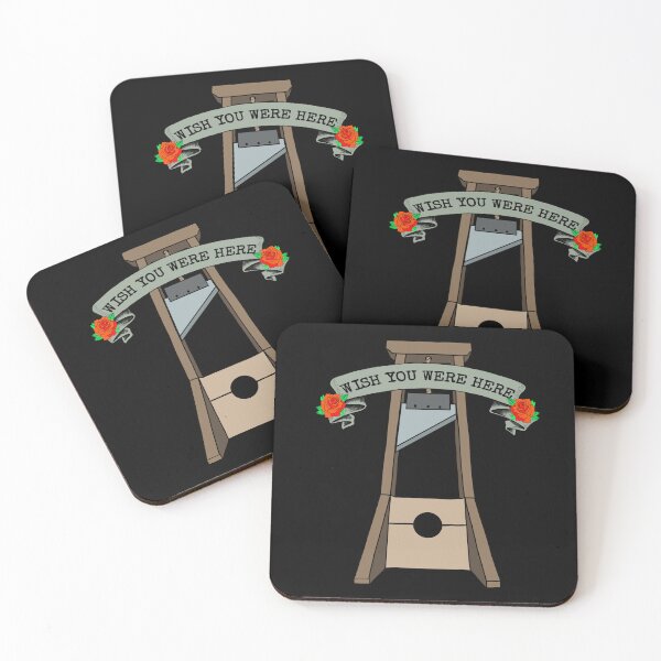 Item preview, Wish You Were Here Anti Capitalism Guillotine designed and sold by RockFireMerch.