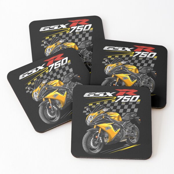 Item preview, Suzuki GSXR 750 2012 (Daytona Yellow & Glass Sparkle Black) for Motorcycle Riders designed and sold by MotoApparelHub.