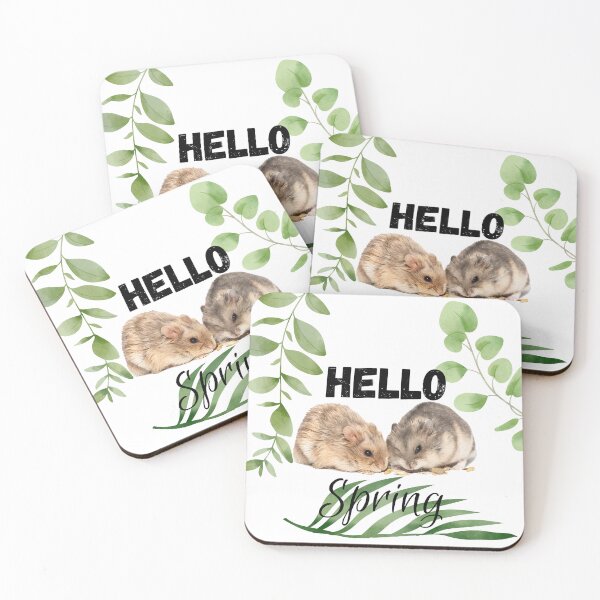 Item preview, Hello Spring Hamsters designed and sold by KA-Design-Art.