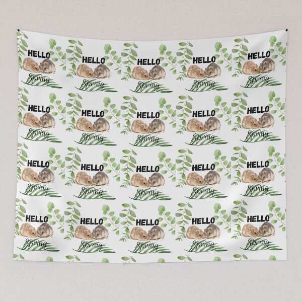 Item preview, Hello Spring Hamsters designed and sold by KA-Design-Art.