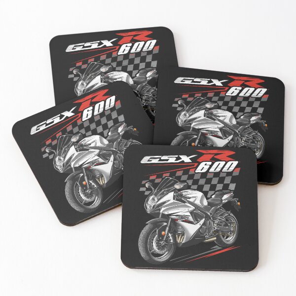 Item preview, Suzuki GSXR 600 2013 (Glass Sparkle Black & Pearl Glacier White) for Motorcycle Riders designed and sold by MotoApparelHub.