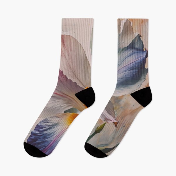 Item preview, Watercolor Rainbow Iris designed and sold by RaeWhimsy.