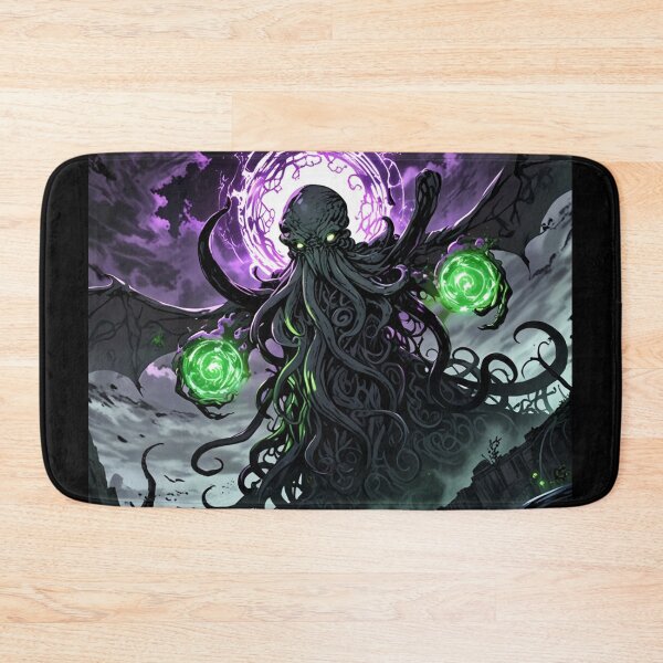 Item preview,  Cthulhu the evil all seeing Eldritch Lovecraftian God Anime Manga style art designed and sold by Vintage Designs +.
