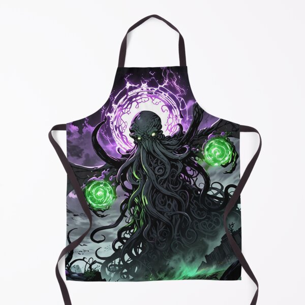 Item preview, Cthulhu the evil all seeing Eldritch Lovecraftian God Anime Manga style art designed and sold by Vintage Designs +.