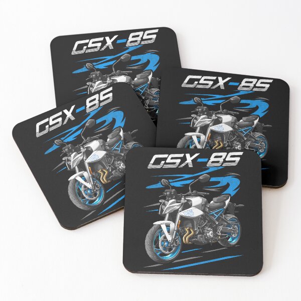 Item preview, Suzuki GSX-8S 2023 (Pearl Tech White) for Motorcycle Riders designed and sold by MotoApparelHub.