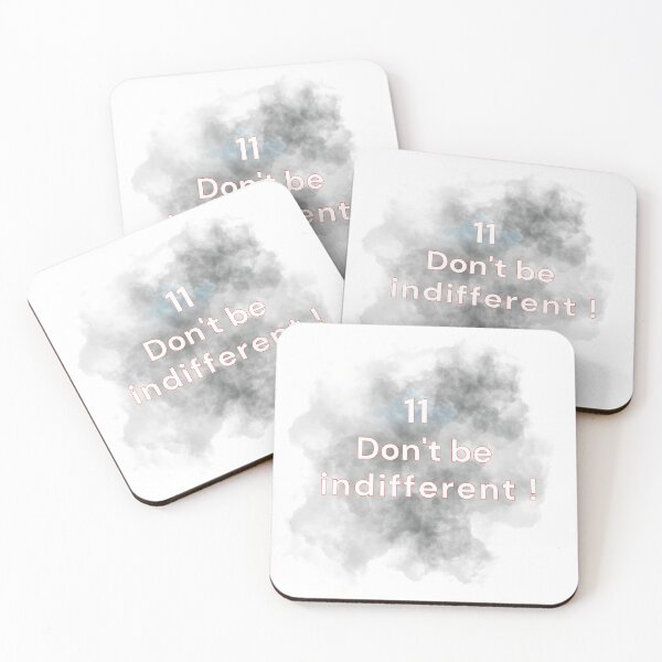 Item preview, 11 Don't be indifferent! designed and sold by Liderly.