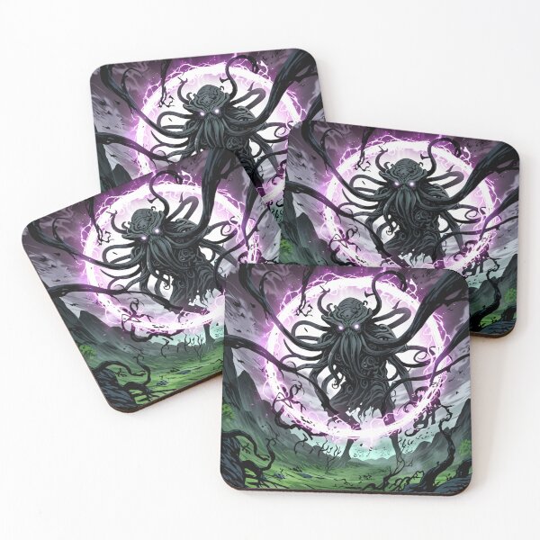 Item preview,  Cthulhu the evil all seeing Eldritch Lovecraftian God Anime Manga style art designed and sold by Vintage Designs +.