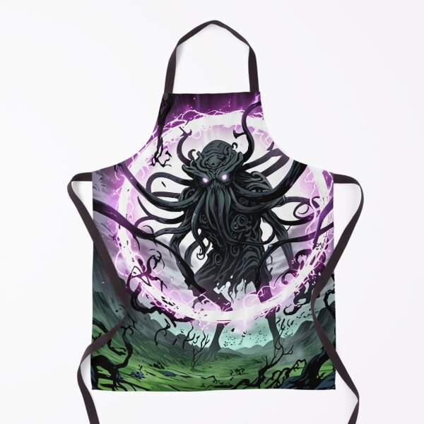 Item preview, Cthulhu the evil all seeing Eldritch Lovecraftian God Anime Manga style art designed and sold by Vintage Designs +.