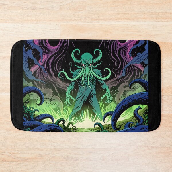 Item preview,  Cthulhu the evil all seeing Eldritch Lovecraftian God Anime Manga style art designed and sold by Vintage Designs +.