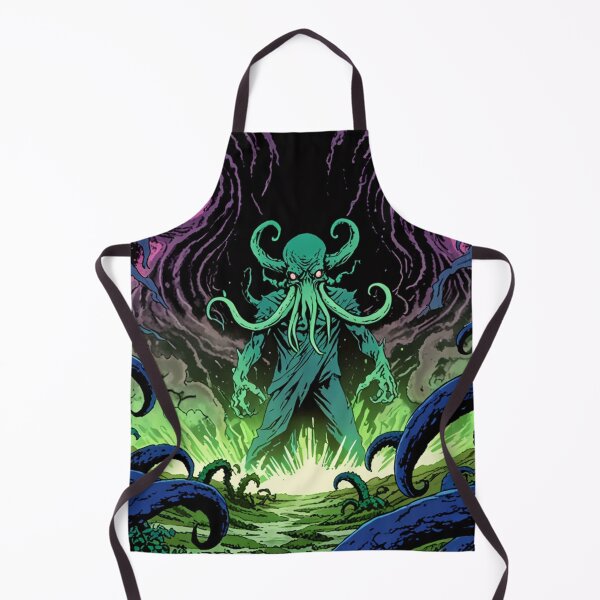 Item preview, Cthulhu the evil all seeing Eldritch Lovecraftian God Anime Manga style art designed and sold by Vintage Designs +.