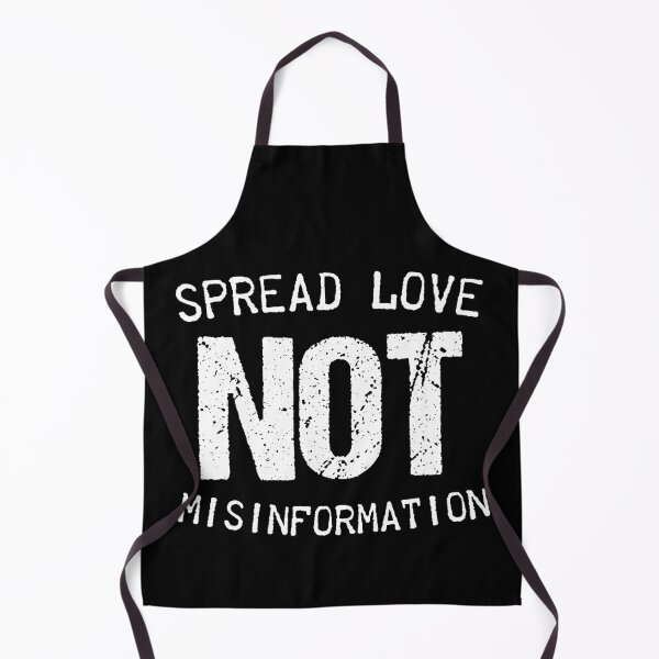 Item preview, Spread Love Not Misinformation With Bold White Truth designed and sold by SplashTastic.