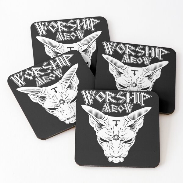 Item preview, Worship Meow designed and sold by Plundering Productions.