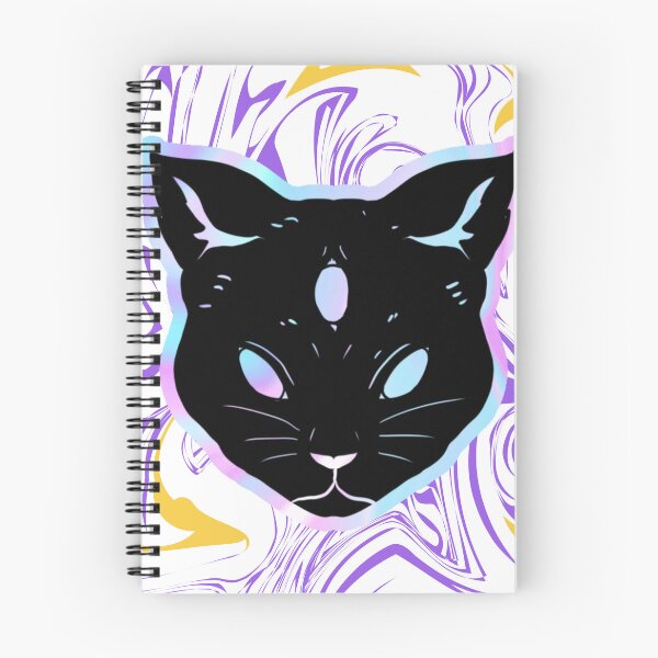 Item preview, Purple cat designed and sold by Floofiness.