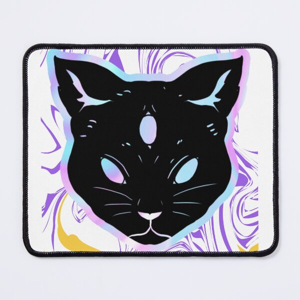 Item preview, Purple cat designed and sold by Floofiness.