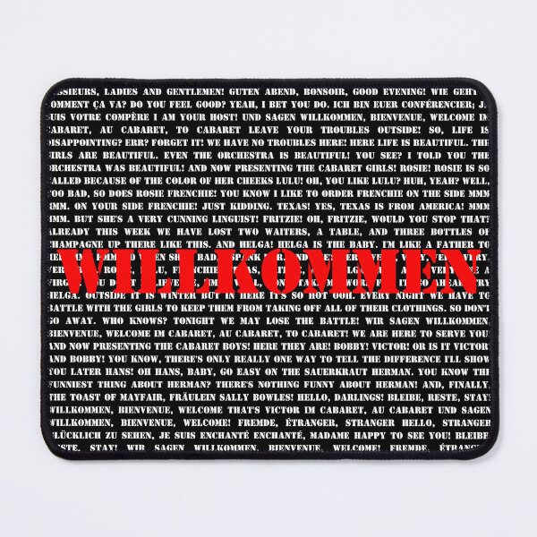 Item preview, Cabaret lyrics designed and sold by broadwaygirl142.
