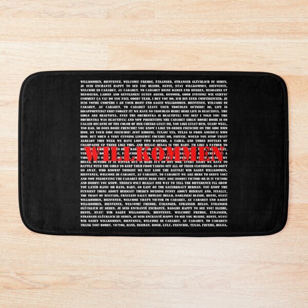 Item preview, Cabaret lyrics designed and sold by broadwaygirl142.