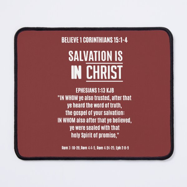 Item preview, Salvation Is In Christ Ephesians 1 13 1 Corinthians 15 1-4 designed and sold by teenugs.