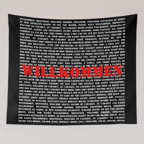 Item preview, Cabaret lyrics designed and sold by broadwaygirl142.