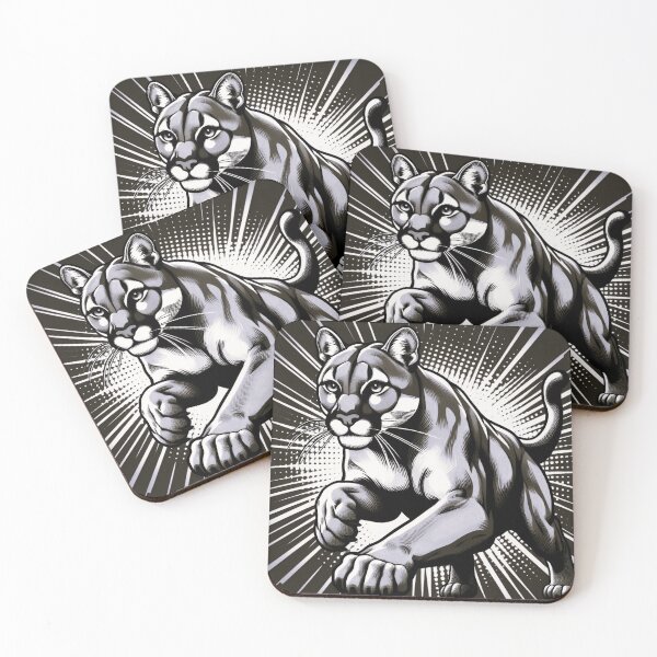 Item preview, wild cougar designed and sold by Dogandesighn.