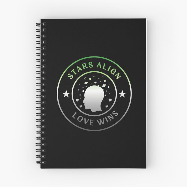 Item preview, Solar System LGBTQ, Stars Align Love Wins Slogan, Aromantic pride flag graphic, solar system spreading love graphic, pride, Solar system, Astronomy, night sky, star gazing,  night sky,  designed and sold by PrideBeProud.