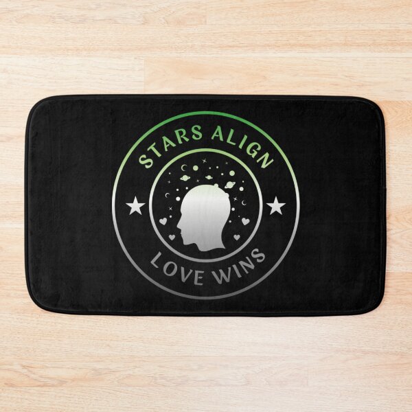 Item preview, Solar System LGBTQ, Stars Align Love Wins Slogan, Aromantic pride flag graphic, solar system spreading love graphic, pride, Solar system, Astronomy, night sky, star gazing,  night sky,  designed and sold by PrideBeProud.