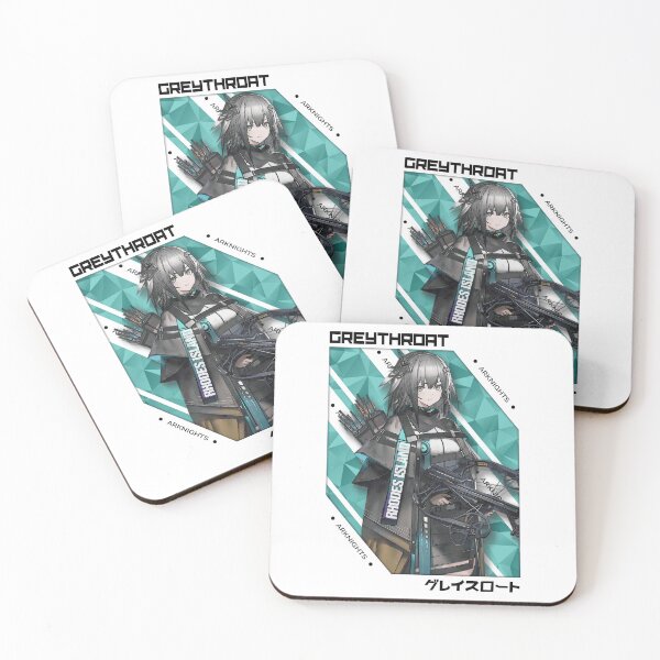 Item preview, Greythroat - Arknights V.1 black ver designed and sold by IZQINAV.