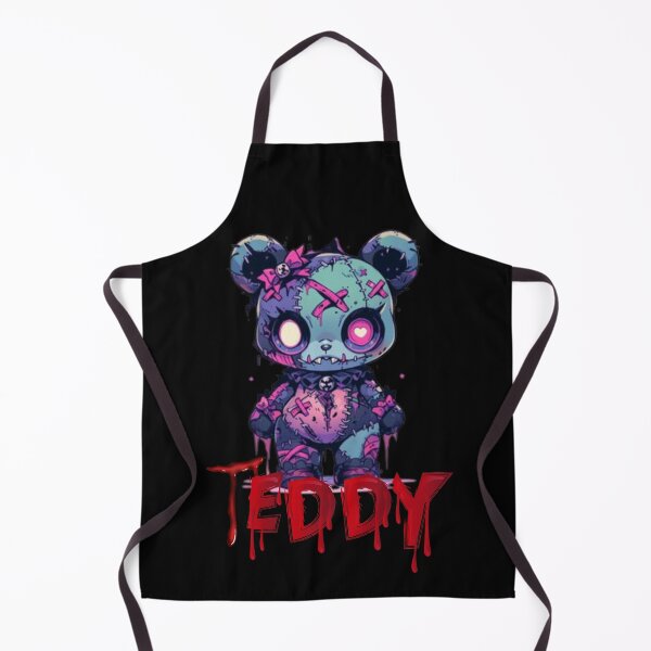Item preview, scary teddy - horror teddy bear designed and sold by CorvusLunaArt.