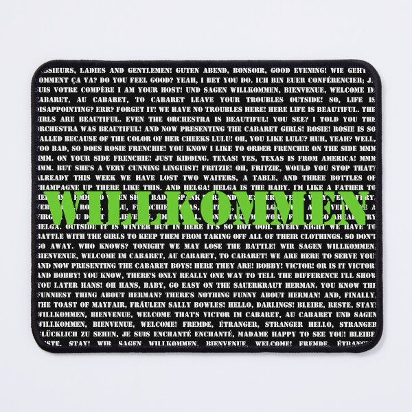 Item preview, Cabaret lyrics designed and sold by broadwaygirl142.