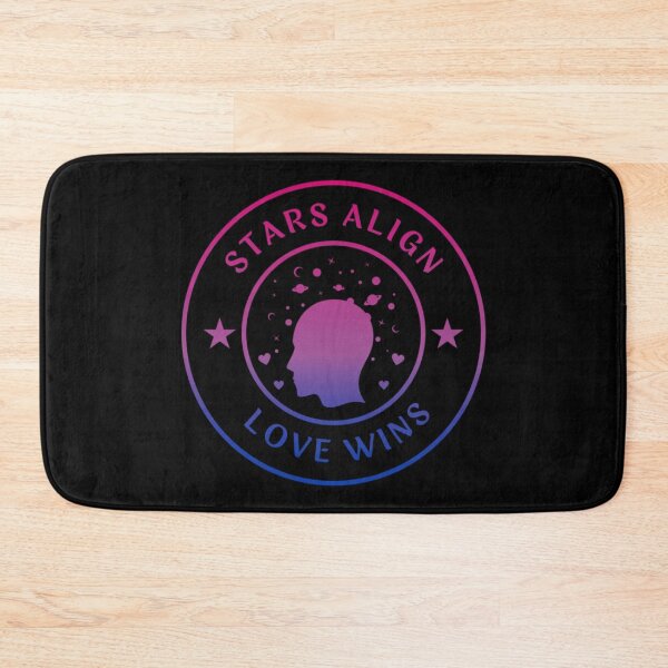 Item preview, Solar System LGBTQ, Stars Align Love Wins Slogan, Bisexual pride flag graphic, solar system spreading love graphic, pride, Solar system, Astronomy, night sky, star gazing,  night sky,  designed and sold by PrideBeProud.