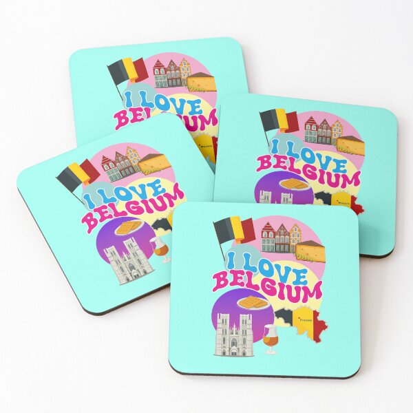 Item preview, I love Belgium, travel destination designed and sold by Mauswohn.