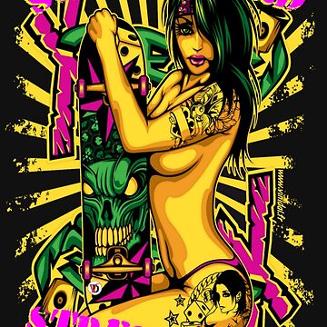 Aperçu de l'œuvre Skateboard. de Vinidal
