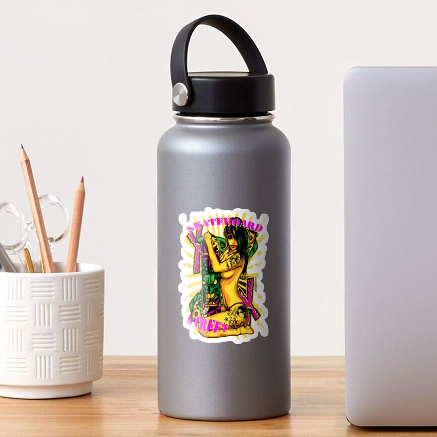 Aperçu de l'œuvre Sticker fini brillant créée et vendue par Vinidal.
